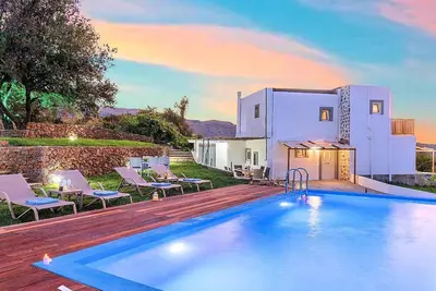 Image de Maison de vacances Georgioupoli pour 1 - 8 personnes avec 2 chambres à coucher - Maison de vacances