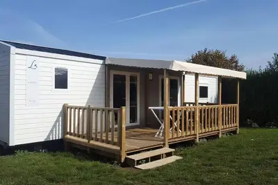 Image de Mobile Home Caraibes 3 chambres 40m² avec terrasse semi couverte 6 personnes