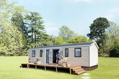 Image de Mobile Home Nirvana Quattro 4 chambres 40m² avec terrasse semi couverte 8 personnes