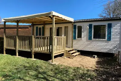 Image de Mobil home Confort 36m² - 3 chambres - terrasse couverte 7 personnes