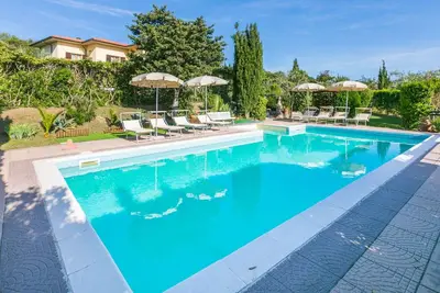 Image de Maison de vacances privée avec Wifi, climatisation, piscine privée, Tv, patio, vue panoramique