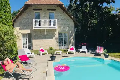 Image de Villa de Charme Domaine privé Touques avec Piscine Privée