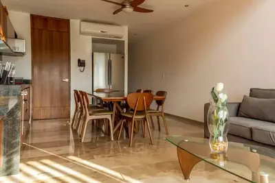 Image de Apartment overlooking the 5th avenue 200 meters from the Caribbean Sea