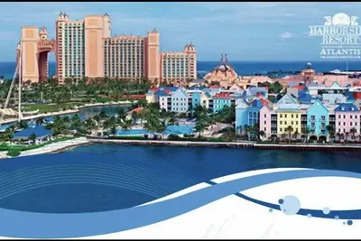 Image de 2025 Harborside @ Atlantis: 1, 2or3BR lockoff. Top Fl. Waterfront - Nov 1-8 only\n