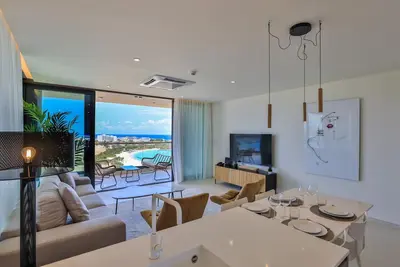 Image de Magnifique appartement 2 chambres juste en face de la plage de Mullet Bay