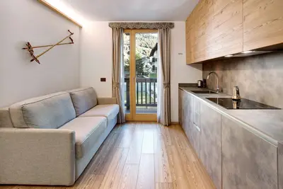 Image de Appartement \"Baita Emilia e Daniele 11\" avec vue montagne, balcons et Wi-Fi