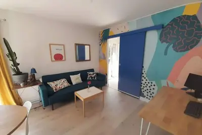 Image de Bel appartement avec jardin et parking privatifs