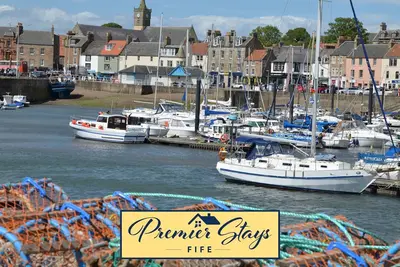 Image de Tall Ship, Anstruther is a lovely townhouse with excellent sea views