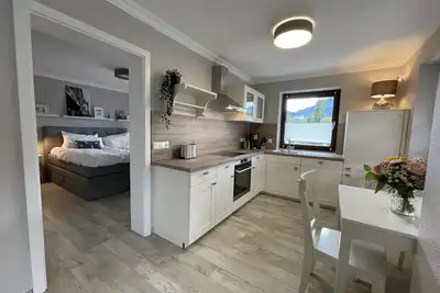 Image de New! Modern & cozy holiday apartment with a large terrace & view of the castle