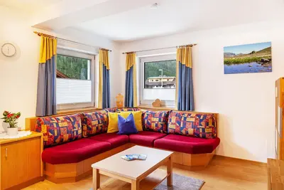 Image de \"Haus Alpenheim Apartment 3\" avec vue sur les montagnes, balcon et Wi-Fi.