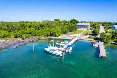 Image de Key Lime House on Black Sound with 100’ dock