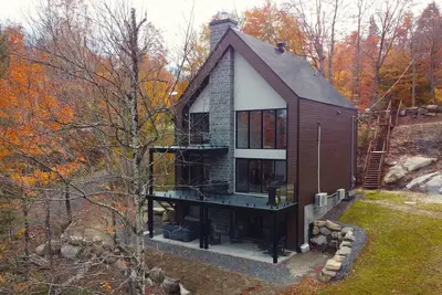 Image de La Villa Godon Spa Plage Foyer Luxe et Nature à Lanaudière, animaux acceptés