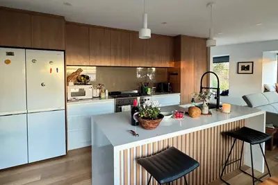 Image de Fabulous New Contemporary Villa. Steps From the Beach/Outdoor Tub and Firepit