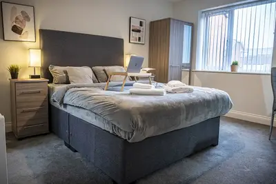 Image de 🏠1 Bed House ✅WiFi ✅Free Parking ✅Leisure✅Business