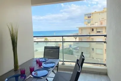 Image de Charmant T2 pour 4 personnes terrasse vue mer, ascenseur - 4casi402