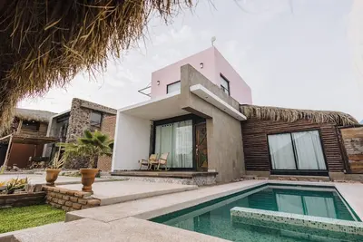 Image de 1studio/1cabin/2 bedrooms/pool/palapa/barbecue/patio-Casa Bacalar.