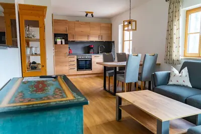 Image de Apartment Herzblatt 65 sqm, 2 bedrooms, living room with kitchen, 4 pers, Wlan