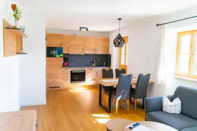 Image de Vacation apartment cloverleaf 65 sqm, 2 bedrooms, living room with kitchen, 4 pers, Wlan
