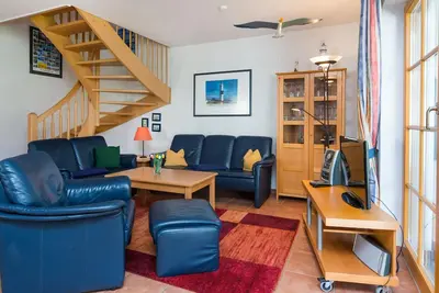 Image de Comfortable semi-detached house with terrace, garden view and heated pool