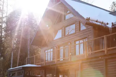 Image de Chaleureux Chalet - Chalet en bois rond dans le Coeur de Charlevoix