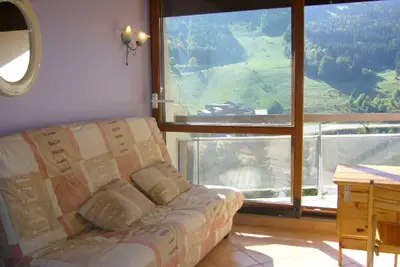 Image de Studio 4 pers, pied des pistes, balcon, Villard-de-Lans