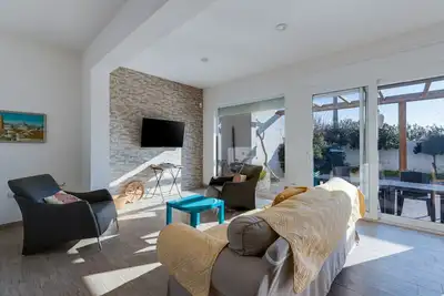 Image de Villa \"Domus Bianca\" avec vue sur la mer, jardin et Wi-Fi.