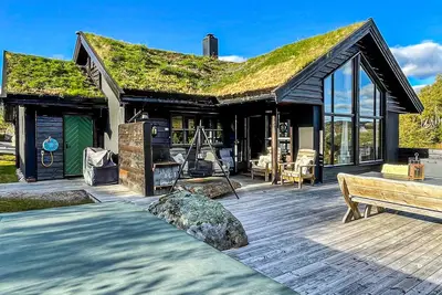 Image de Belle maison à åseral avec sauna
