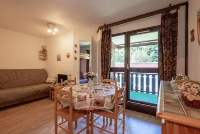 Image de Appt au pied des pistes 4 pers avec balcon