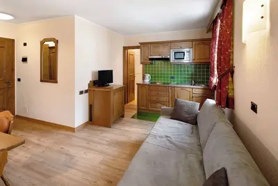 Image de Appartement de vacances \"Casa San Marco n 5\" avec vue sur les montagnes, balcon et Wi-Fi.