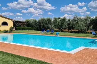 Image de Ferme \"Agriturismo Osteria Vecchia 4\" avec piscine, terrasse privée et Wi-Fi