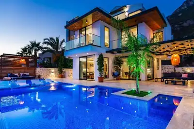Image de Luxury Villa for 6 with Sea View Nr. Kalkan Center