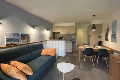 Image de Appartement avec terrasse vue sur le parc de golf