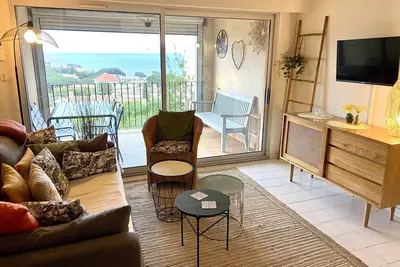 Image de Appartement avec belle vue mer dans domaine au calme