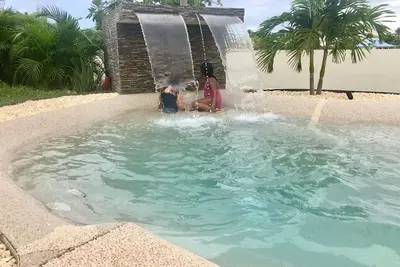 Image de Villas Riviera, Le Helleux, calme et lagon prive’