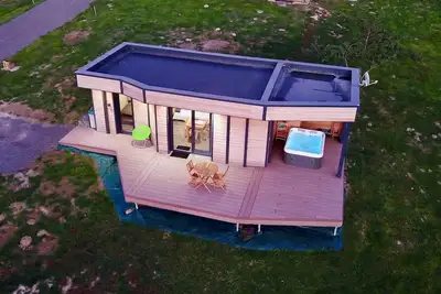 Image de Renard avec spa privatif 2 personnes au calme au domaine Nature Cottage Vosges