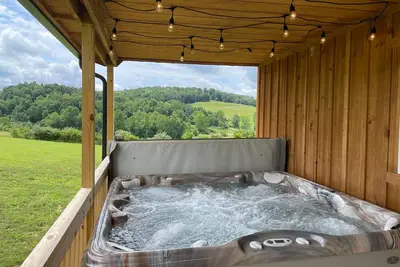 Lavender Ridge-Cabine-Salle de bain privée