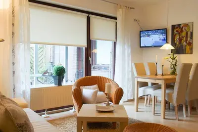 Image de Wexler 26a/2 ground floor - Bright 4-person vacation apartment with beautiful, partially