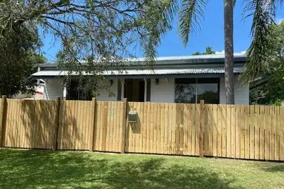 The Bay 44 is a 4 bedroom home, near the beach.