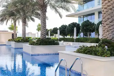 Image de Luxury, beach front, family friendly 3 Bed Condo. Mamsha Al Saadiyat