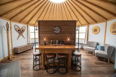 Image de Snowy Range Yurt Cabins - Blue Yurt