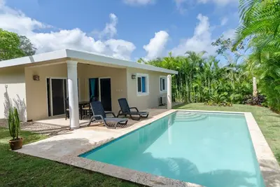 Cozy villa with pool in the north coast of Dominican Republic