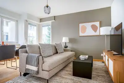 Image de Deluxe Allschwil 3 Room w/ Storage, nr local market, by Blueground