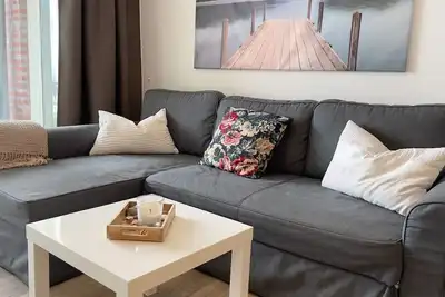 D1. 4 - Beautiful vacation apartment with lake view, close to the beach for up to 7 people