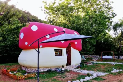 Image de Maison Fairytale Village Mushroom (24741-K1) - Rupe