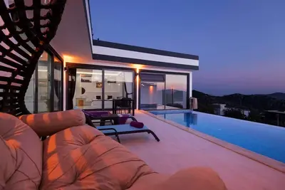 Image de Honeymoon Villa with heated Indoor Pool and Sauna