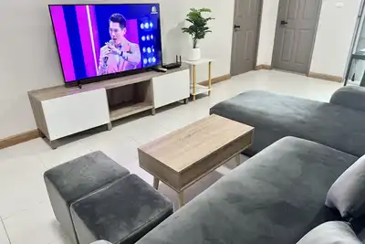 Image de Minimal 2bd Downtown Bangkok | 7min Mrt, Central Rama 9, Jodd Fair, Ratchada