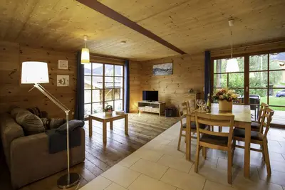 Image de Ferienwohnung Ii mit Zwei Schlafzimmern und Süd-terrasse, 64 qm, Hund zu Buchbar