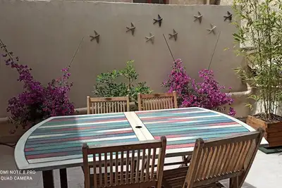 Image de Agréable maison de village entre étang et mer avec terasse et grand garage