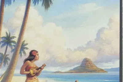 Image de 265 steps to the King Kamehameha statue on Waikiki and soft white sandy beaches