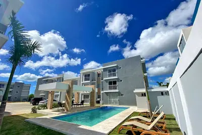 Image de Caribbean-style apartment with pool in Punta Cana